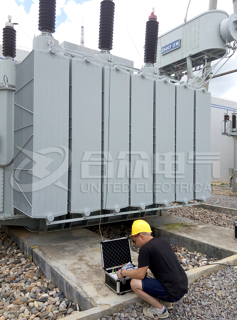 試驗(yàn)現(xiàn)場